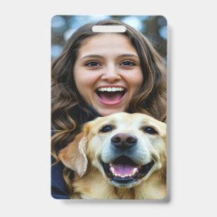Fügen Sie Labrador Retriever Foto Personalisieren, Ausweis