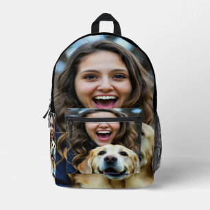 Fügen Sie Labrador Retriever-Foto Personalisieren Bedruckter Rucksack