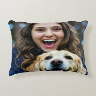 Fügen Sie Labrador Retriever-Foto Personalisieren Dekokissen