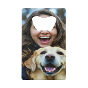 Fügen Sie Labrador Retriever-Foto Personalisieren  Geldbeutel Flaschenöffner