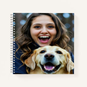 Fügen Sie Labrador Retriever-Foto Personalisieren  Notizbuch