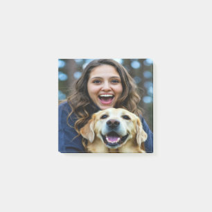 Fügen Sie Labrador Retriever Foto Personalisieren Post-it Klebezettel