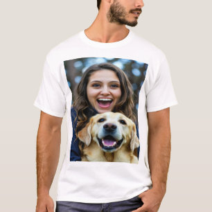 Fügen Sie Labrador Retriever-Foto Personalisieren T-Shirt