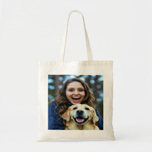 Fügen Sie Labrador Retriever-Foto Personalisieren Tragetasche