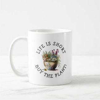 Fügen Sie Name, Text - Das Leben ist Kurz, Kaufen  Kaffeetasse