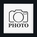 Fügen Sie Personalisiertes Foto Hochzeit Modernes  Magnet<br><div class="desc">Sie können es mit Ihrem Foto,  Logo oder mit Ihrem Text anpassen. Sie können sie wie gewünscht auf der Anpassungsseite platzieren. Modern,  einzigartig,  einfach oder persönlich,  es ist Ihre Wahl.</div>