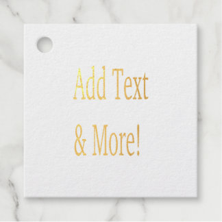 Fügen Sie Text & Mehr hinzu! Individualisieren Sie Geschenkanhänger