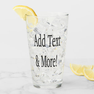 Fügen Sie Text & Mehr hinzu! Individualisieren Sie Glas