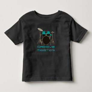 Fugen Sie Vorlagenschlagzeuger ~ Trommeln und Kleinkind T-shirt