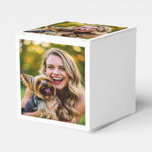 Fügen Sie Yorkshire Terrier-Foto Personalisieren Geschenkschachtel