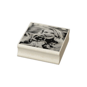 Fügen Sie Yorkshire Terrier Foto Personalisieren Gummistempel