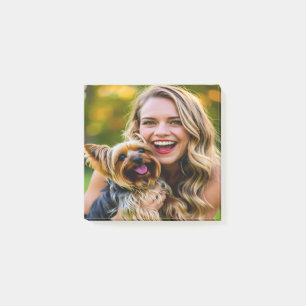 Fügen Sie Yorkshire Terrier-Foto Personalisieren Post-it Klebezettel