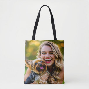 Fügen Sie Yorkshire Terrier-Foto Personalisieren Tasche