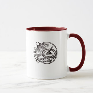"FUGIO : Tasse de Benjamin Franklin OCCUPEZ-VOUS