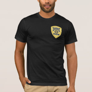 FUGITIVE ERHOLUNG AGENT ABZEICHEN T - Shirt