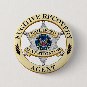 Fugitive Erholungs-Agent Button