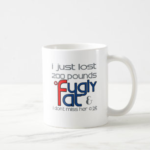 Fugly scheiden sie kaffeetasse