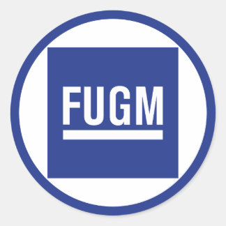 FUGM durch runde Aufkleber NBH (kein Copyline)