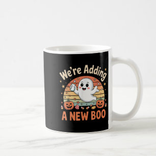 Fügte ein neues Boo Ghost Halloween Schwangere Ann Kaffeetasse