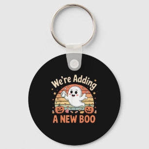 Fügte ein neues Boo Ghost Halloween Schwangere Ann Schlüsselanhänger