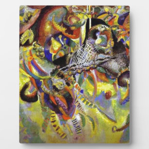 Fugue Abstract Painting by Kandinsky Fotoplatte