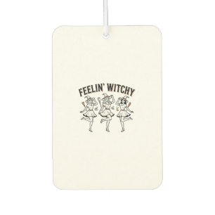 Fühl dich verhext Retro Halloween Hexen Autolufterfrischer