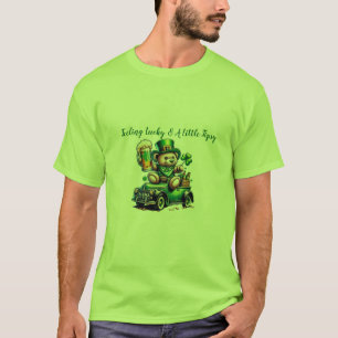 "Fühle mich Glücklich & Ein bisschen Betrunken" S T-Shirt