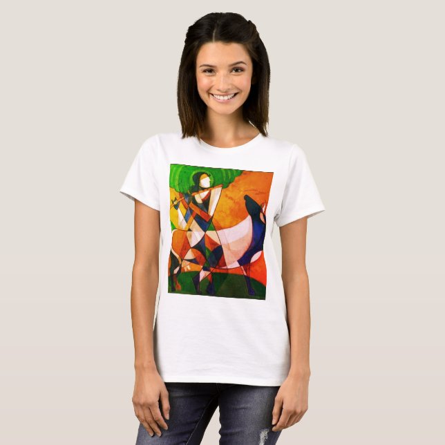 fühlen sich geschützt T-Shirt (Vorne ganz)