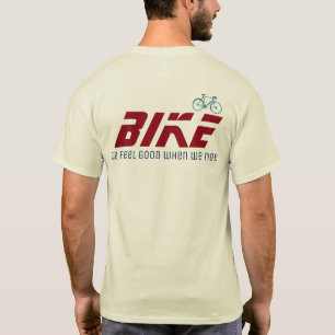 fühlen sich gut, wenn wir reiten / bike-style / bi T-Shirt