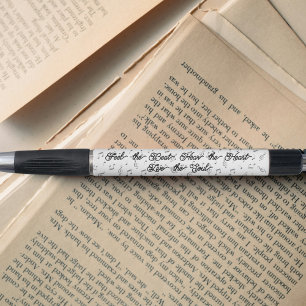 Fühlen Sie den Beat Musiknotens Pen Kugelschreiber