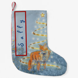 Fühlen Sie Ihren Namen im Schnee mit dem Multifunk Kleiner Weihnachtsstrumpf