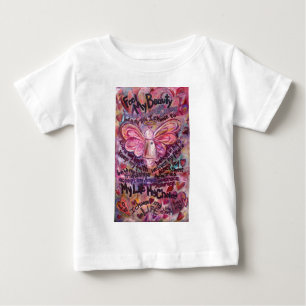 Fühlen Sie meinen Schönheitsrosa-Krebsgel Baby T-shirt