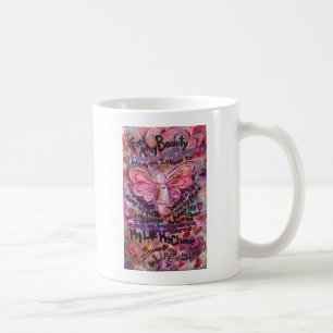 Fühlen Sie meinen Schönheitsrosa-Krebsgel Kaffeetasse