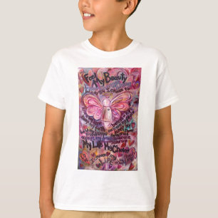 Fühlen Sie meinen Schönheitsrosa-Krebsgel T-Shirt