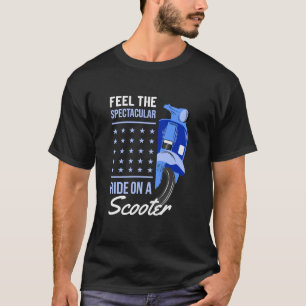 Fühlen Sie sich die spektakuläre Fahrt auf einem T-Shirt