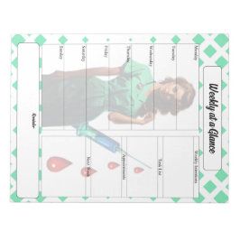 Fühlen Sie sich nicht selbst _ Woche auf einen Bli Notizblock