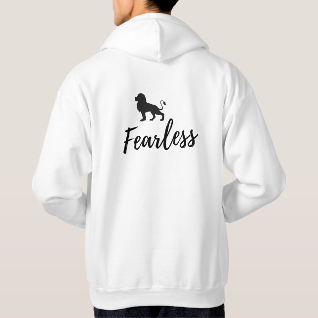 fühllos hoodie (Rückseite)