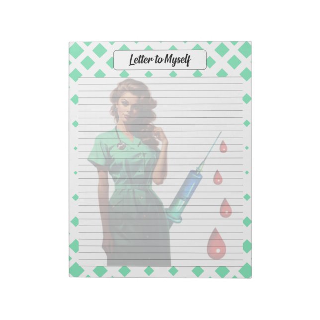 Fühlt euch nicht selbst _ Brief an mich selbst Notizblock (Rotiert)