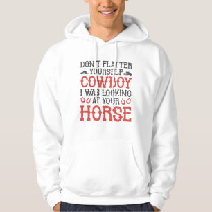 Fühlt euch nicht selbst Cowboy Hoodie