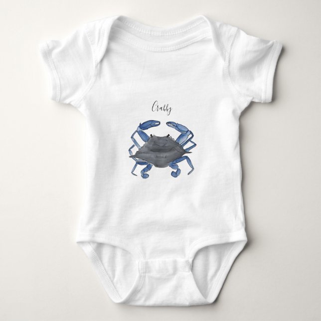 Fühlt sich krabblig an  baby strampler (Vorderseite)