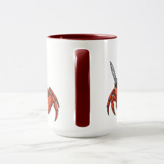 Fühlt sich krabblig Krabben-Wut-Tasse Tasse