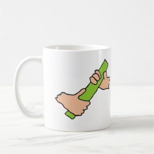 Führen des Taktstocks Kaffeetasse