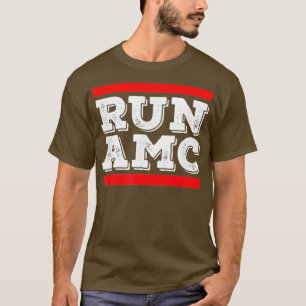 Führen Sie den amerikanischen Kryptowährungshandel T-Shirt