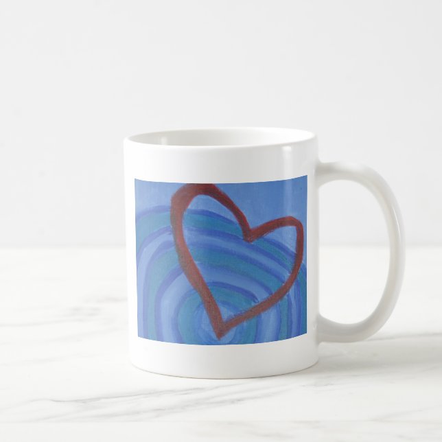 Führen Sie die Liebe Kaffeetasse (Rechts)