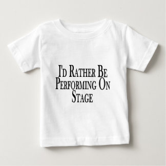 Führen Sie eher an der Bühne durch Baby T-shirt