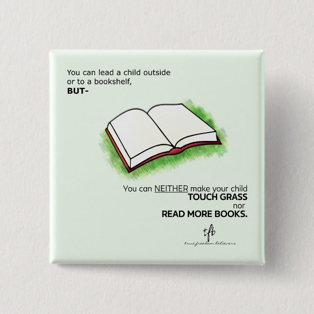 Führen Sie ein Kind im Freien oder in eine virtuel Button (Vorderseite)