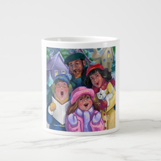 Führen Sie eine Schulung durch Jumbo-Tasse (Vorderseite)