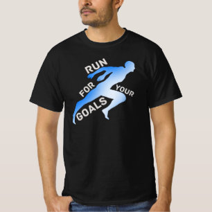 Führen Sie für Ihre Ziele Motivierend Angebot aus T-Shirt