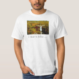 Führen Sie oder folgen Sie T-Shirt