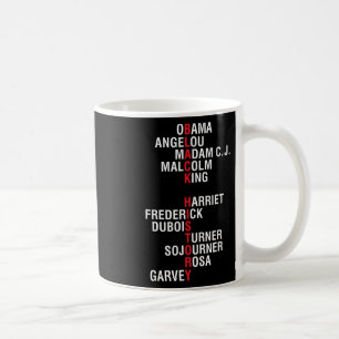 Führende Persönlichkeiten der Schwarzen Geschichte Kaffeetasse